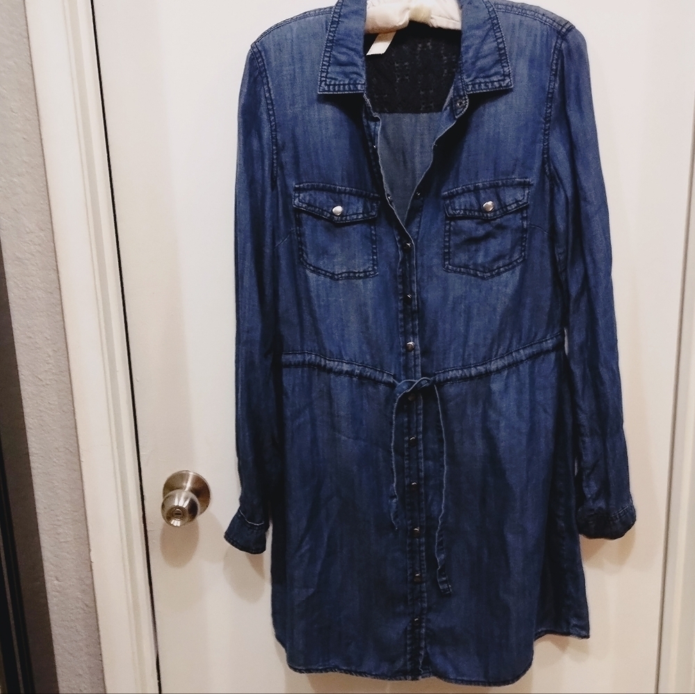 Maurices Denim Chambray Top